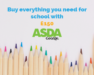 Buy everything for school with £150 - Asda George UK