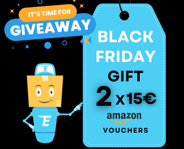 Black Friday Giveaway: Win TWO Amazon Voucher with EshopWedrop!